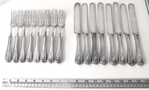 Antique silverplate hollowware - antique,