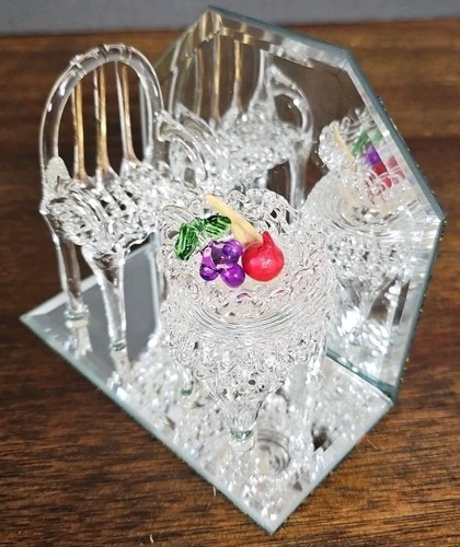Sedia tavolo vintage cesto