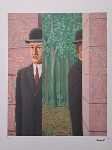 Firmato rené magritte - rené,