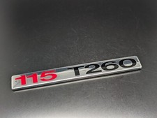 FORD TRANSIT 115 T260 T 260 LOGO SIGLA EMBLEMA FREGIO STEMMA SCRITTA BADGE TARGA