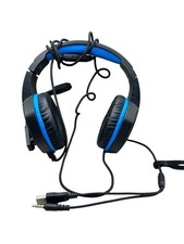 Cuffie Gaming con Microfono LUDCH USB + Jack 3,5mm – PC PS4 Xbox – Funzionanti 