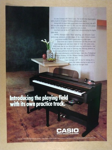 Pubblicità 1991 casio - 1991,
