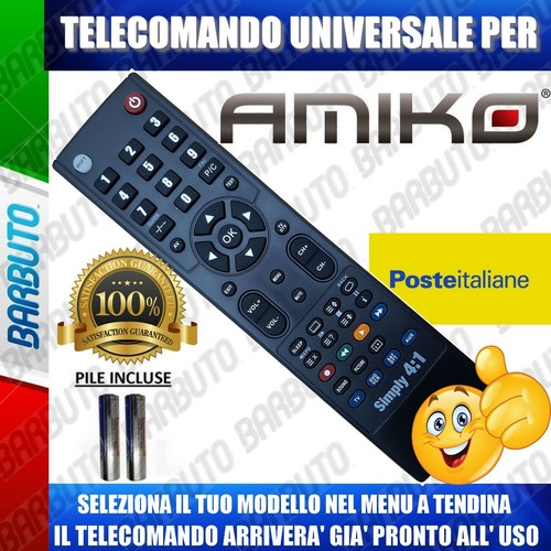 Telecomando universale amiko - universale,