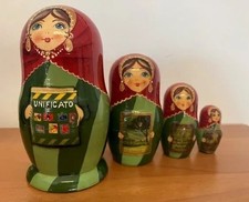 MATRIOSKA UNIFICATO IN LEGNO