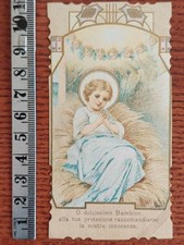 Santino Holy Card Natività