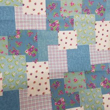 Trapunta 100% Cotone Patchwork