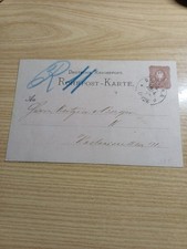 Germania Reich 1877  Cartolina
