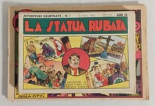 AVVENTURE ILLUSTRATE con Maschera Bianca 1/36 serie completa Ed. Esperia 1945 !!