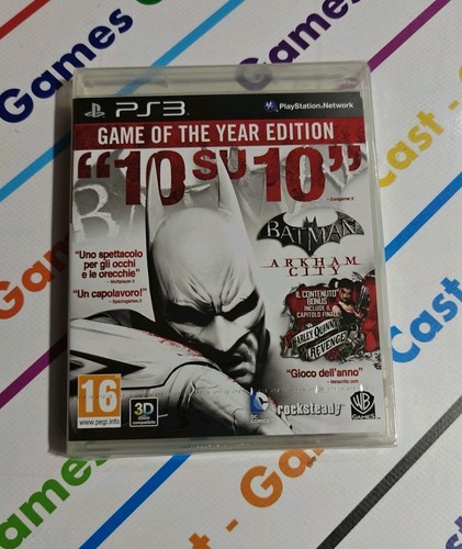 Ps3 batman arkham city goty - ps3,