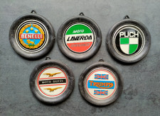 5 gadget Corriere dei Piccoli latta logo moto anni '60 Benelli Guzzi Triumph-XXX