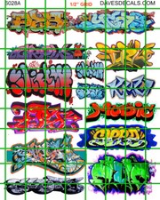 6028 DECALCOMANIA DAVE'S SCALA