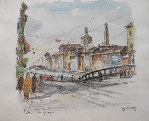 Osvaldo bonelli acquerello - bonelli,