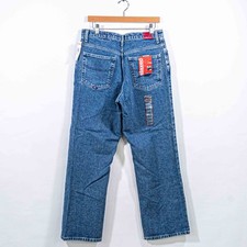 Quiksilver Jeans QuikJean Relaxed Straight Surf Skate 32 x 30 Y2K Baggy