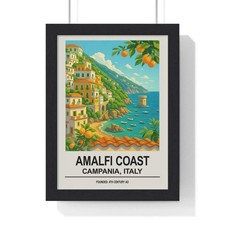 Amalfi Coast Poster | Italy