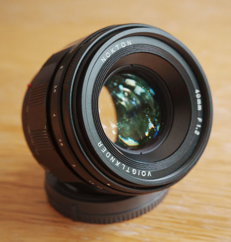 Voigtlander nokton 1 2 - nokton, f/1.2