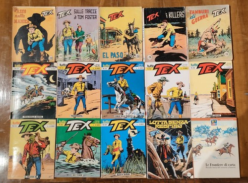 Lotto tex willer fumetti - lotto, 14