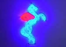 Marco Lodola, Pegaso, scultura