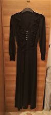 Abito nero vintage anni 70