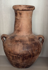 GRANDE ANFORA ORCIO IN TERRACOTTA DEL 1800