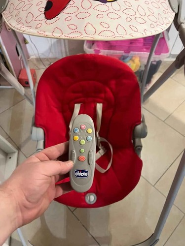 Dondolo chicco rosso con - chicco,