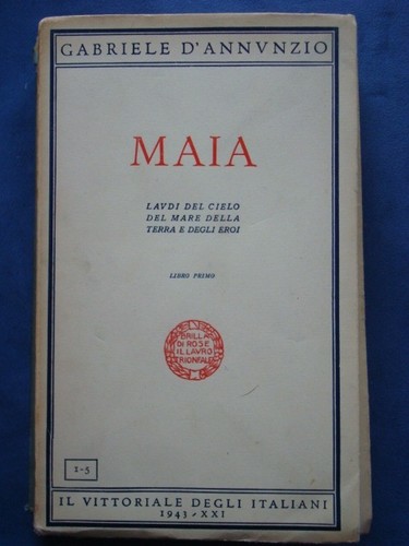 Gabriele annunzio maia - gabriele, d'annunzio-maia-laudi
