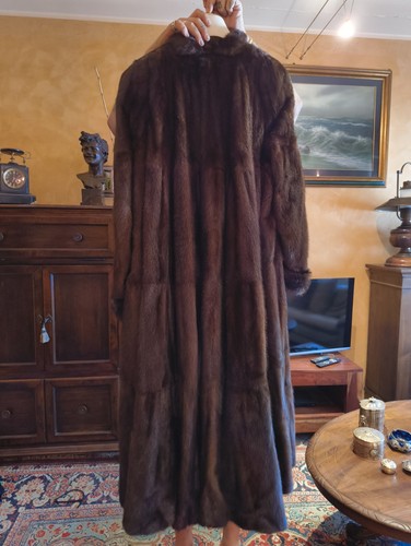 Cappotto lungo pelliccia - pelliccia, di
