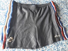 PANTALONCINI SHORT VINTAGE 2000 SAMPDORIA ASICS PORTIERE. LEGGI SOTTO !