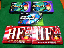 audiocassette vergini TDK e