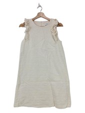 INTREND Abito di maglia Donna Abito Taglia IT 40 bianco sporco stile casual