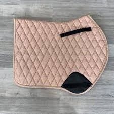 Sella inglese colore oro rosa