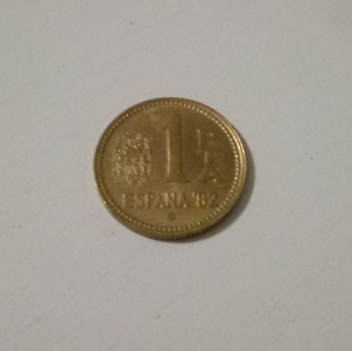 Peseta coin year 1980 spain - coin,