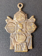 MEDAGLIA PAPA PIO XII ROMA VATICANO RELIGIOSA