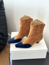 Stivali corti donna quadrati