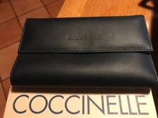 COCCINELLE Portafoglio Pelle Blu nuovo
