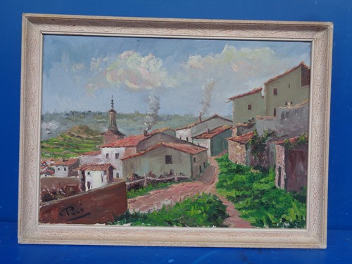 Antico quadro olio - quadro,
