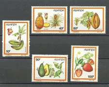 Frutta mnh set 5 - frutta, di