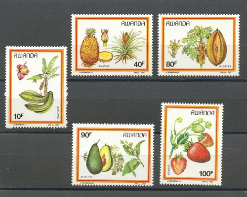 Frutta mnh set 5 - frutta,