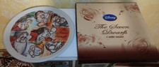 PIATTO-EGAN-DISNEY-THE SEVEN DWARFS-I SETTE NANI-CM. 33 DIAMETRO-CON SCATOLA