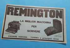 PUBBLICITA' 1930 MACCHINA PER
