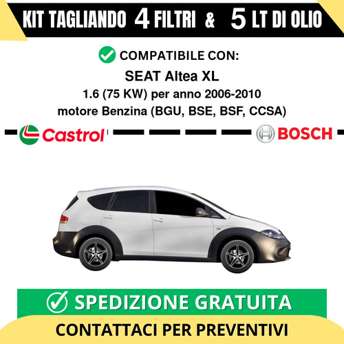 Tagliando filtri bosch - tagliando, 5