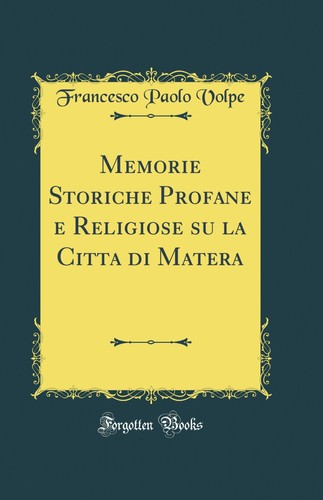 Memorie storiche profane - memorie, e
