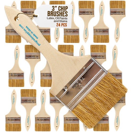 24pk chip brushes for - 24pk,