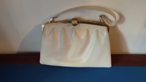 Borsa mano donna bianca - a,