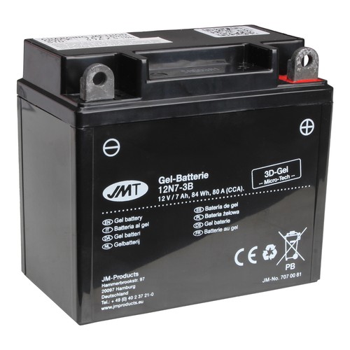 Batteria gel jmt 12n7 12v - batteria,