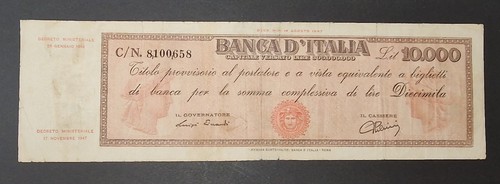 Diecimila 10000 lire titolo - lire,