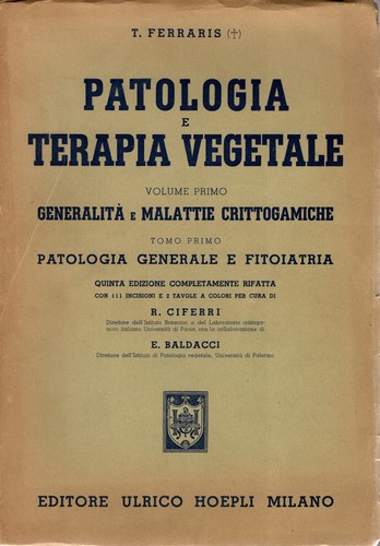 Patologia terapia vegetale - patologia,