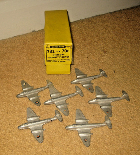 Aerei vintage dinky 70e 732 - 6,