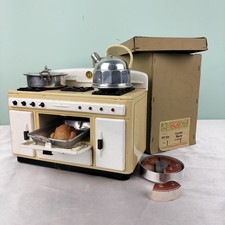 INGAP in SCATOLA CUCINA MARIA Art. 95 bis CON BATTERIA GIOCATTOLO EPOCA 60 LATTA