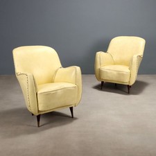 Poltrone Vintage Legno Ottone