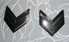 CAPORALE - ESERCITO ITALIANO - COPPIA DI GRADI IN METALLO - usati vintage
